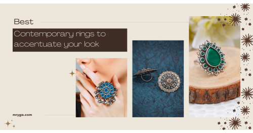 Contemporary rings to accentuate your look