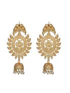 Matte Gold Stud Jhumka