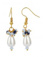 Handcrafted Gold tone Beaded Earrings