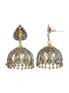 Krishna Dual Tone Brass Jhumka