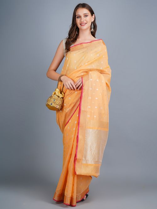 Banarasi Katan Silk Saree – Shop@DVIJA