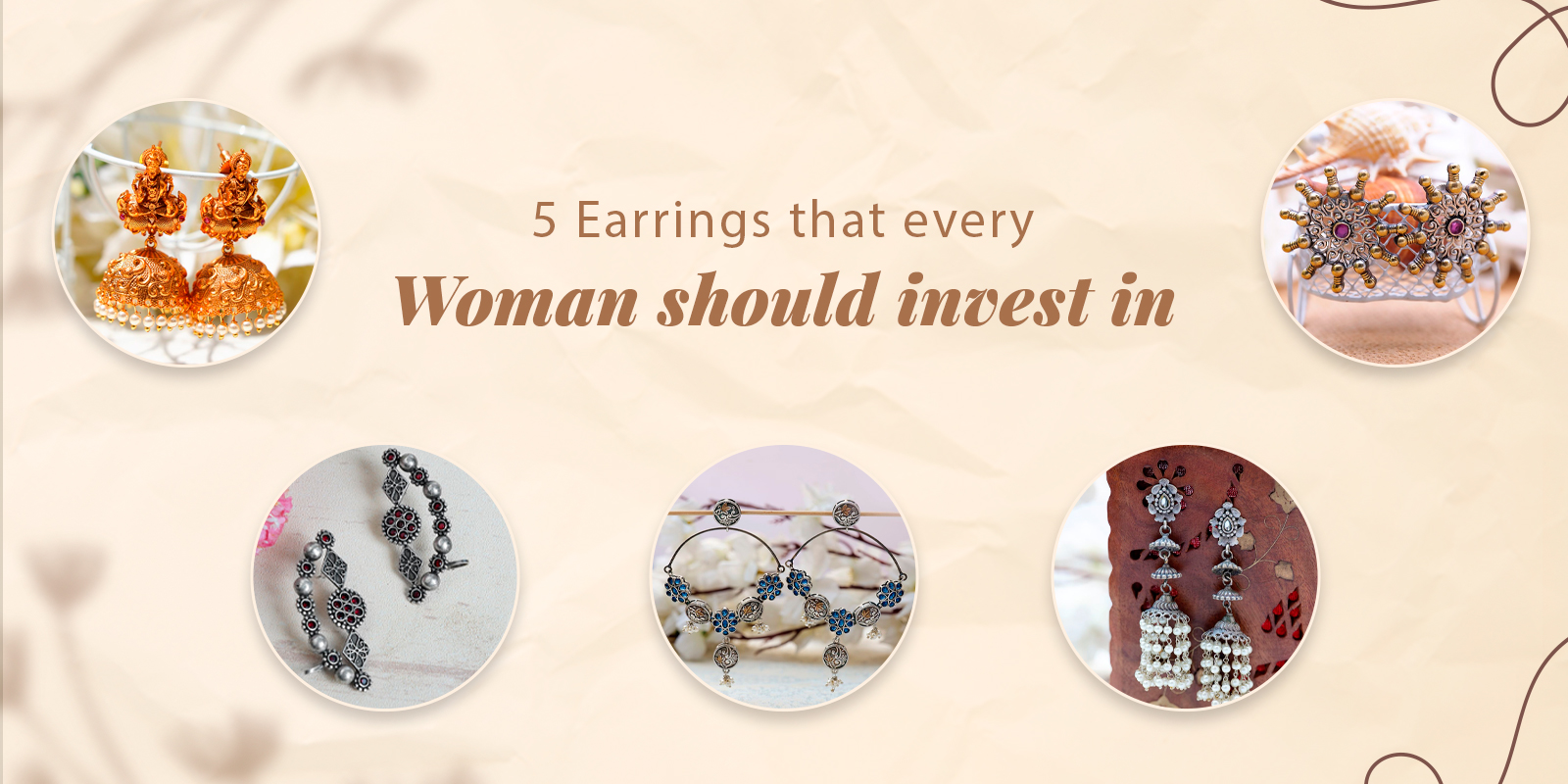 5 Earrings that every woman should invest in